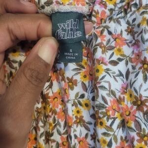 Wild Fable Floral Shorts, Small